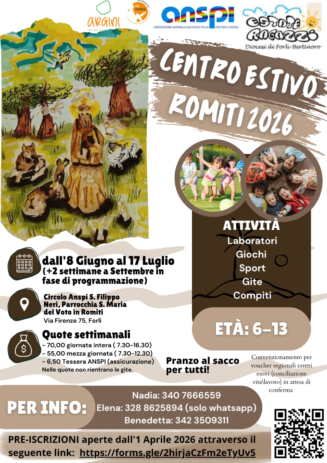 Parrocchia dei Romiti - Centro Estivo 2026
